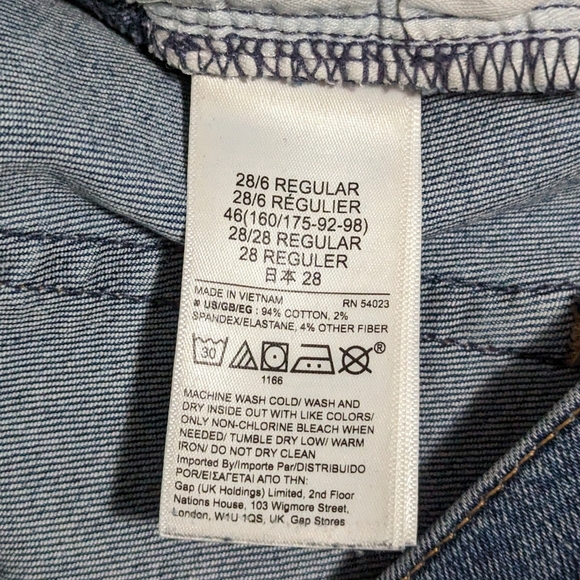 GAP sky high skinny jeans - Picture 6 of 6